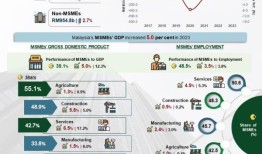 2023年，中小微企业对国内生产总值的贡献增长了5%，增加值为6141亿令吉
