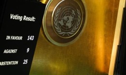 新加坡投票赞成联合国支持巴勒斯坦成为联合国正式成员的决议