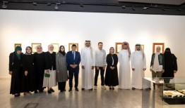 卡塔拉为土耳其艺术家Hatice Yetis的“黄金之魂”展览揭幕