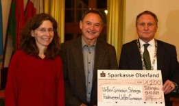 来自Schongau社区基金会的圣诞礼物：为莱赫市的音乐、社会事务和体育提供资金