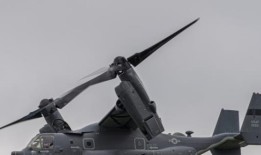 日本坠机后，美国军方停飞所有鱼鹰V-22飞机