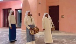 Musaher鼓手返回旧多哈港