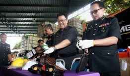 该部去年在霹雳州查获了价值超过600万令吉的货物