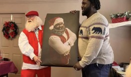 蒙哥马利在河边的斗殴如何激发了黑人和白人圣诞老人的纽带