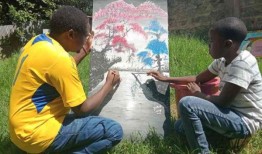 老师的环保创新，把废物变成艺术