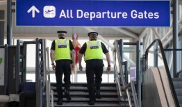 车祸后数十架航班延误