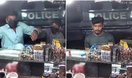 包括高级警官在内的3名嫌疑人因在锅铺“抢劫”而被捕