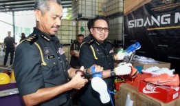 该部去年在霹雳州查获了价值超过600万令吉的货物