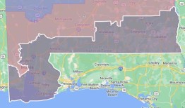 重新划分选区后，鲍德温县成为新国会选区的“中心”