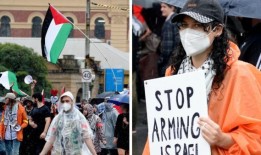 墨尔本“解放巴勒斯坦”抗议活动已持续13周