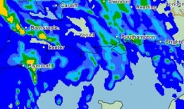 英国气象局发布南安普顿降雨黄色天气预警