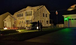 这个俄亥俄州圣诞展览的灵感来自伟大的克拉克·格里斯沃尔德本人