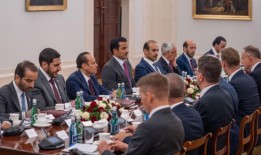 阿米尔与波兰总统举行会谈