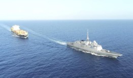 视频：法国防空FREMM洛林结束红海部署