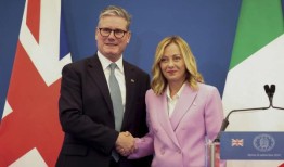 英国首相斯塔默赞扬意大利总理梅洛尼减少非法移民