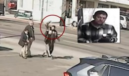 一名男子光天化日之下在东好莱坞背后捅了一名女子