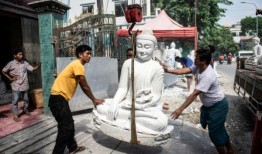 被缅甸内战困住的大理石“活佛”